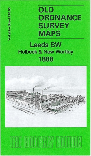 Leeds Sw: Holbeck & New Wortley 1888: Yorkshire Sheet 218.05A