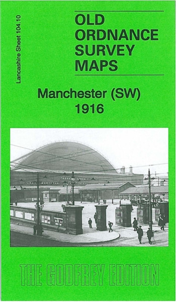 Manchester Sw 1916: Lancashire Sheet 104.10B