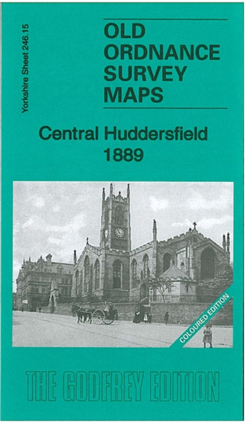 Central Huddersfield 1889: Yorkshire Sheet 246.15A