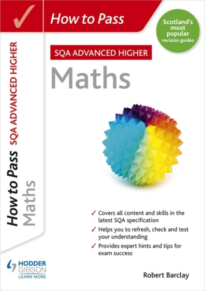 How To Pass Sqa Advanced Higher Maths