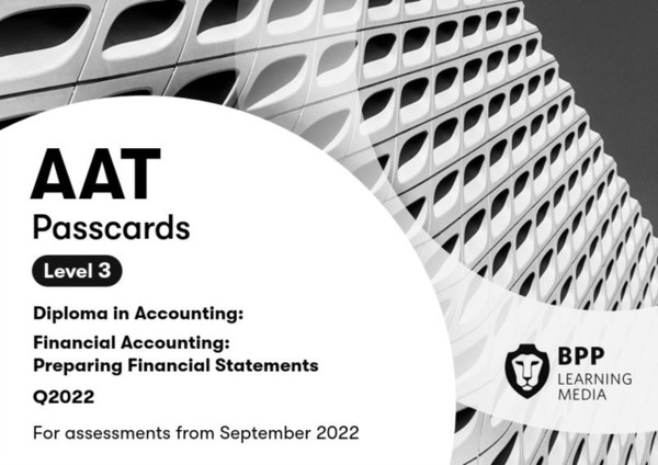 Aat Financial Accounting: Preparing Financial Statements: Passcards