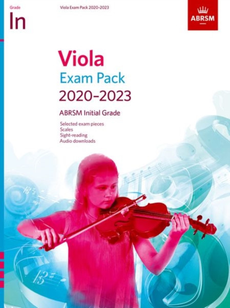 Viola Exam Pack 2020-2023, Initial Grade: Score & Part, With Audio