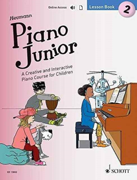 Piano Junior - Lesson Book 2: A Creative And Interactive Piano Course For Children