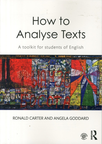 How To Analyse Texts: A Toolkit For Students Of English