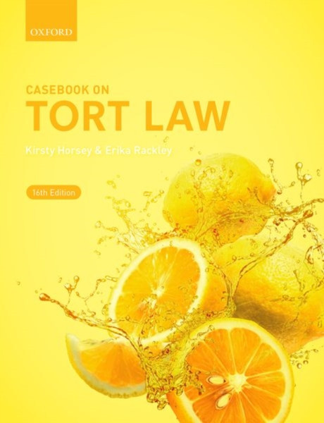 Casebook On Tort Law