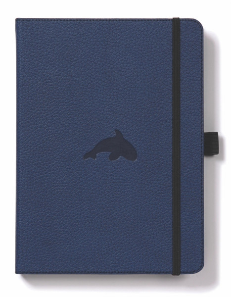 Dingbats A5+ Wildlife Blue Whale Notebook - Lined