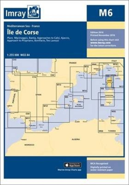 Imray Chart M6: Ile De Corse
