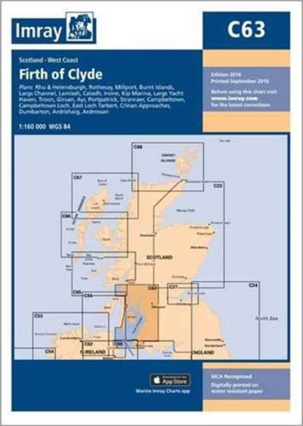 Imray Chart C63: Firth Of Clyde