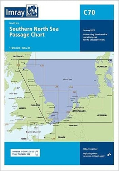 C70 Southern North Sea Passage Chart