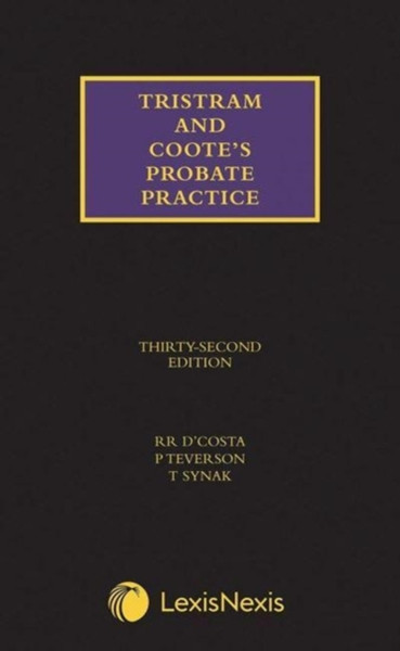 Tristram And Coote'S Probate Practice