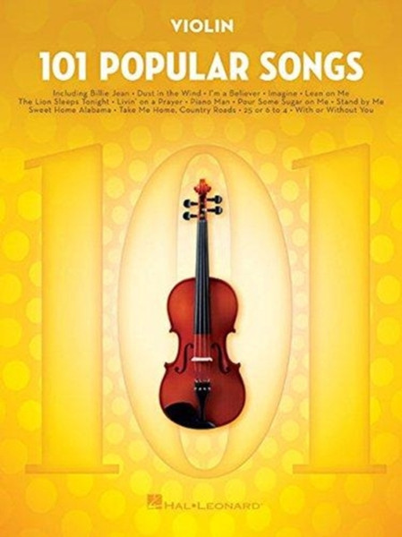 101 Popular Songs: For Violin