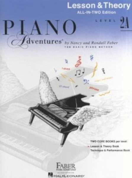 Piano Adventures All-In-Two Level 2A Lesson/Theory: Lesson & Theory - Anglicised Edition