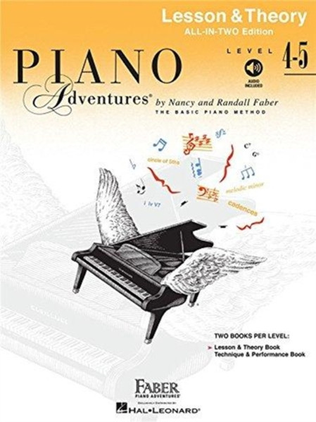 Piano Adventures All-In-Two Level 4-5 Les&Theory: Lesson & Theory - Anglicised Edition