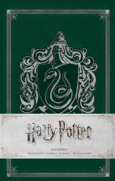 Harry Potter: Slytherin Ruled Pocket Journal