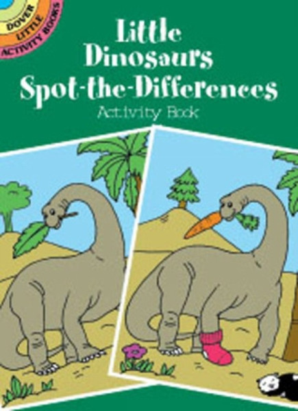 Little Dinosaurs Spot-The-Differences Activity Book