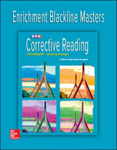 Corrective Reading Decoding Level B1, Enrichment Blackline Master ...