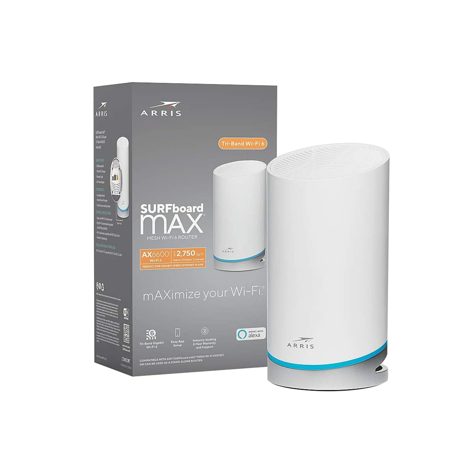 SURFboard mAX® Mesh Wi-Fi® 6 Router