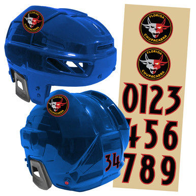 Sports Hockey Helmet Logo Decals Custom Online Prints