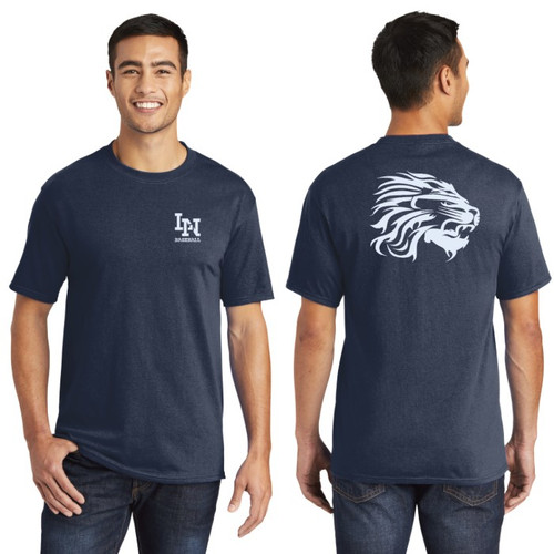 Lake Nona Baseball Navy Adult T-shirt