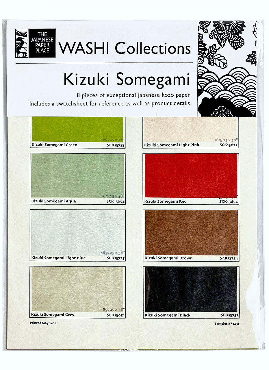 Washi Collection - Kizuki Somegami - The Japanese Paper Place