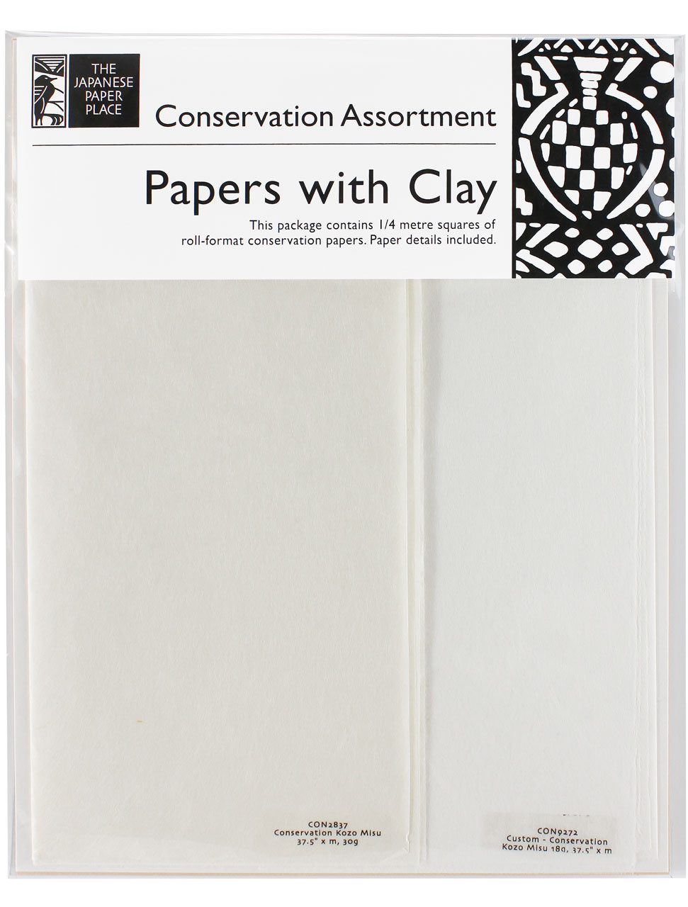 Conservation Assortment - Papers with Clay - The Japanese Paper Place