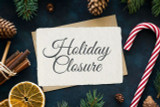 Holiday Closure 2023-2024