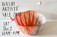 Support local artists! Washi Artists' Sale 2023