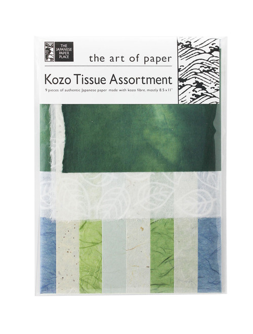 Conservation Assortment - Dark Tone Tissues - The Japanese Paper Place