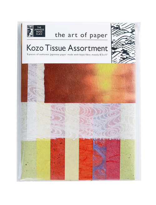 Conservation Assortment - Dark Tone Tissues - The Japanese Paper Place