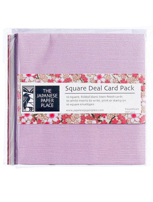 Square Deal Card Pack - Sweetheart