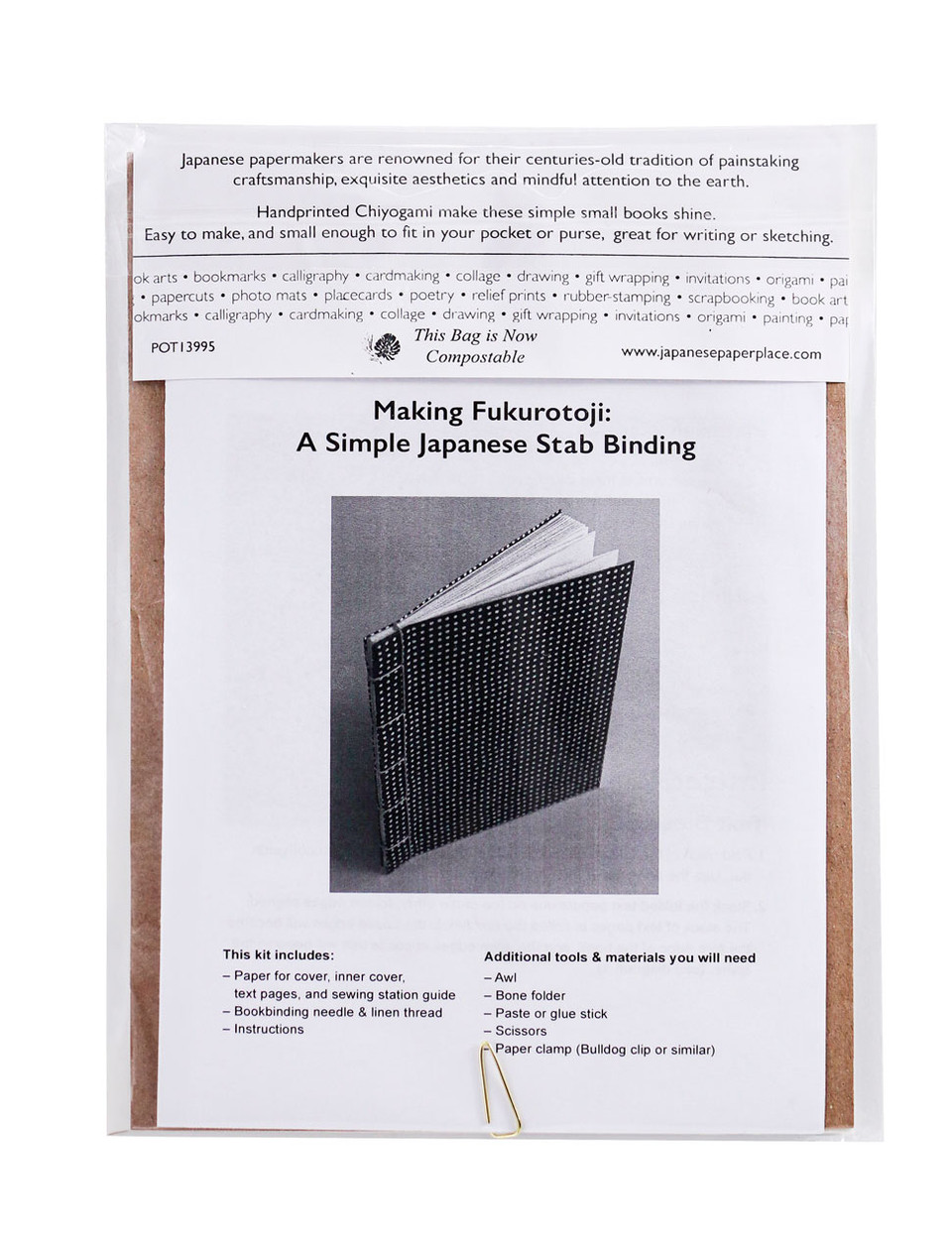 Bookbinding 2 - Japanese Stab Binding - The Japanese Paper Place