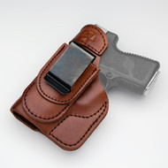 Talon Tuckable IWB Holster for the Kahr CW9, CM9, CW40, K40 and P40 with No Laser, Brown LH