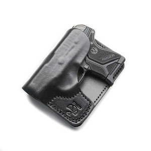 The LCP II fits perfectly in this holster. The LCP II fits perfectly in this holster.