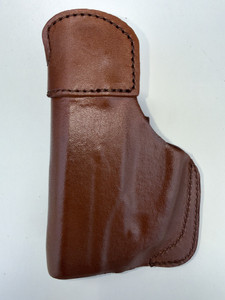 Talon Tuckable Ruger LC-9/Walther CCP IWB Holster with Lasermax, Brown RH 