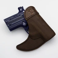 Talon Front Pocket Holster For Sig Sauer P-238/Colt Mustang Brown