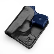 Talon Ruger LCP, LCPII, Kel-Tec P3AT Wallet Holster Black RH Crimson Trace Laser