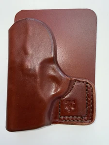 Talon S&W Bodyguard 380/ Bodyguard 2.0 Wallet Holster w/Integral Laser Brown RH