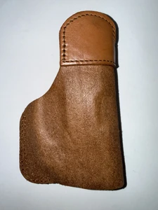 Talon Ruger LC-9/Walther CCP IWB Holster with Lasermax, Brown LH