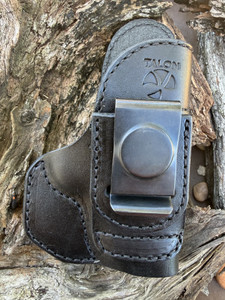 Talon S&W Shield Ruger Max 9 Taurus PT709 Honor Guard 9/40 IWB Tuckable Holster Black Right Hand