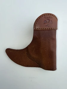 Talon Front Pocket Holster For Sig Sauer P-238/Colt Mustang Brown Ambi