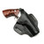 This is our classic Revolver Holster in Black Steerhide with a Sharkskin accent, with white thread.  We can do a number of thread colors as well. This is our classic Revolver Holster in Black Steerhide with a Sharkskin accent, with white thread.  We can do a number of thread colors as well.