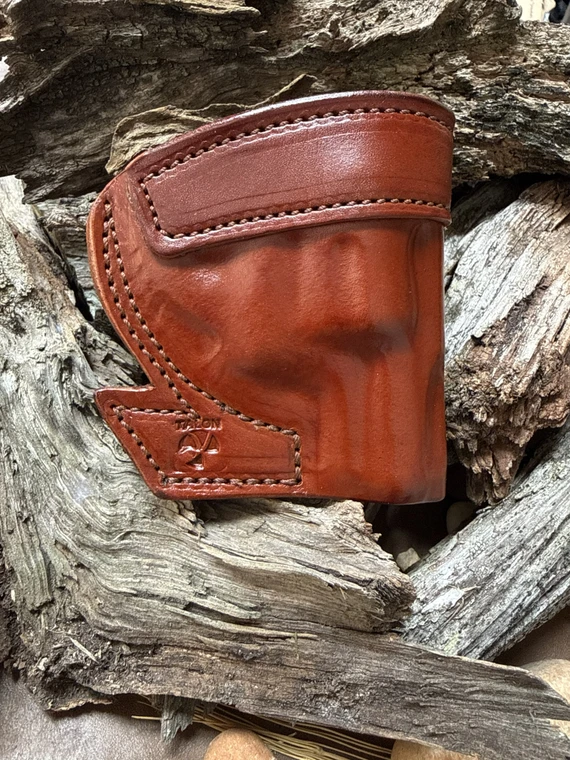 Talon Smith and Wesson J-Frame  Front Pocket Holster Brown