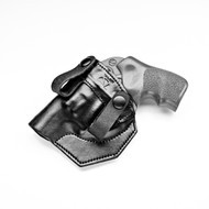 Talon Ruger LCR-S&W Defender Revolver IWB Holster W/Straps Black LH 