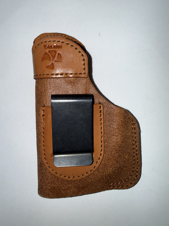 Talon Ruger LC-9/Walther CCP IWB Holster with Lasermax, Brown LH