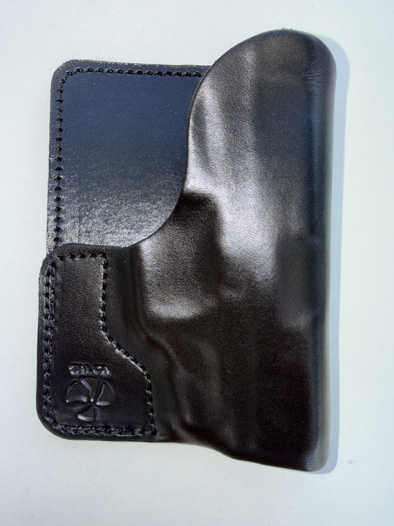 Talon Diamondback DB9 Wallet Holster w/CT Laser Black LH