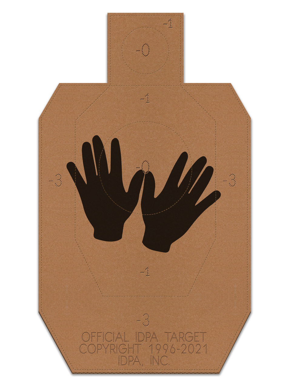 IDPA official non threat target