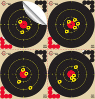 Splatter - 6" Bulls Eye 4Up (10 Target Pack)