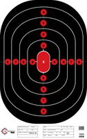 SRT - Bulls Eye Targets - Tactical Training (100 Target Pack)