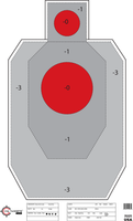 SRT - Competition Shooting - IDPA (Torso) (100 Target Pack)