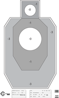 SRT - Competition Shooting - IDPA (100 Target Pack)